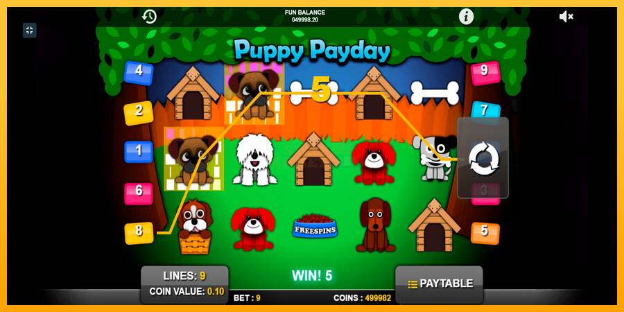 Puppy Payday máquina de juego por dinero, imagen 3