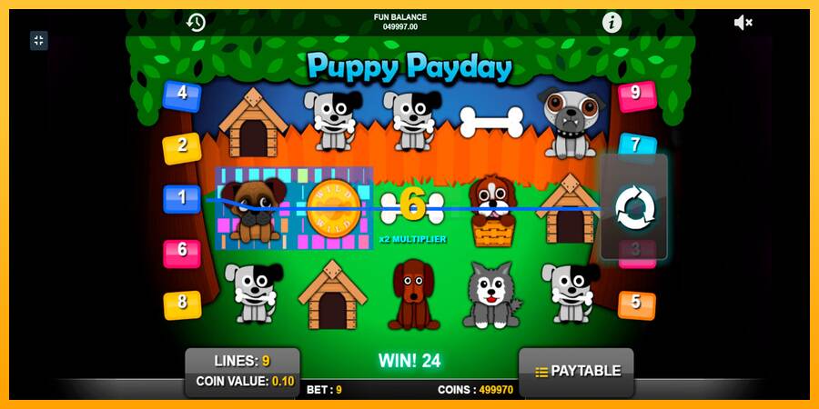 Puppy Payday máquina de juego por dinero, imagen 4