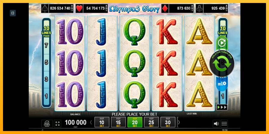 Olympus Glory máquina de juego por dinero, imagen 1