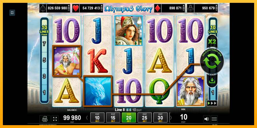 Olympus Glory máquina de juego por dinero, imagen 2