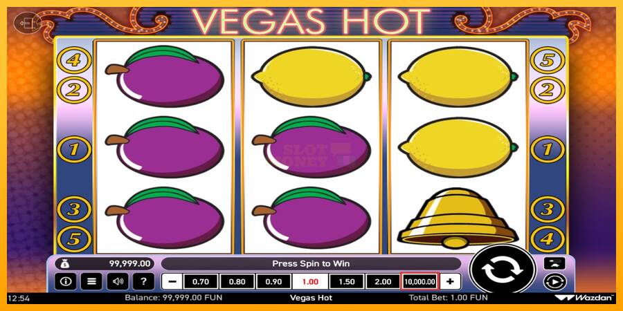 Vegas Hot máquina de juego por dinero, imagen 1