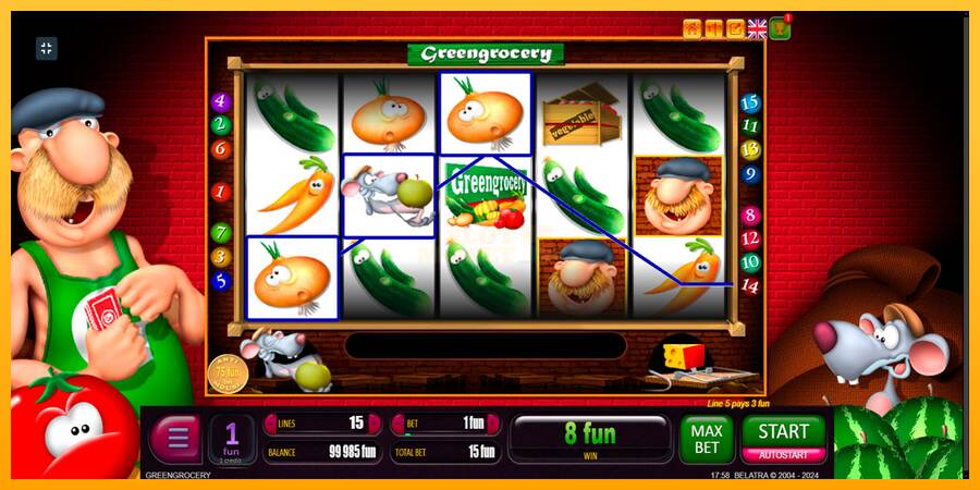 Green Grocery máquina de juego por dinero, imagen 2