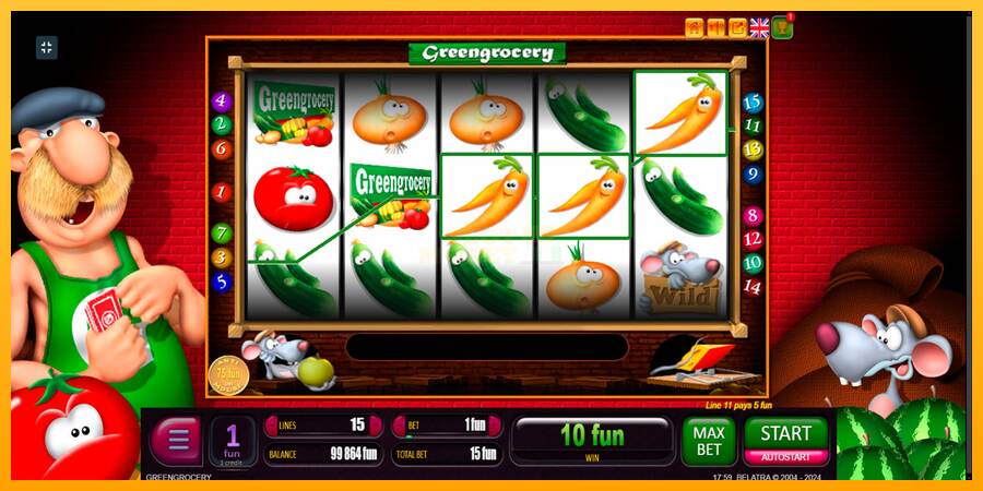 Green Grocery máquina de juego por dinero, imagen 4