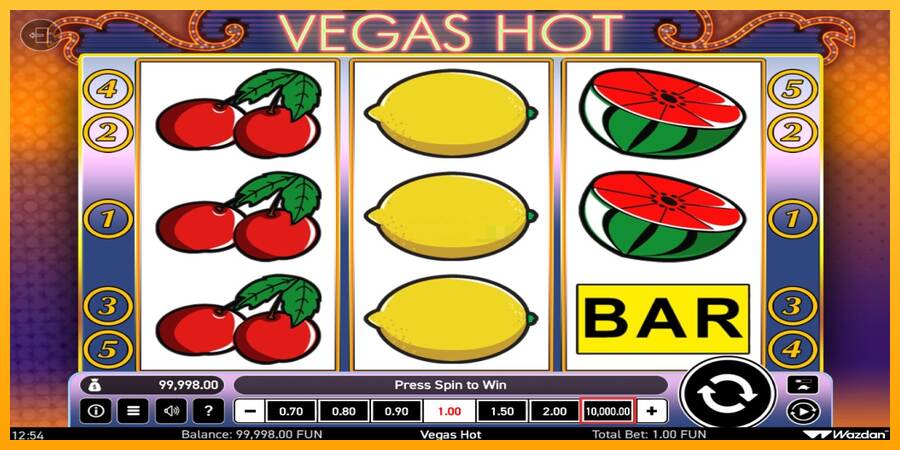 Vegas Hot máquina de juego por dinero, imagen 2