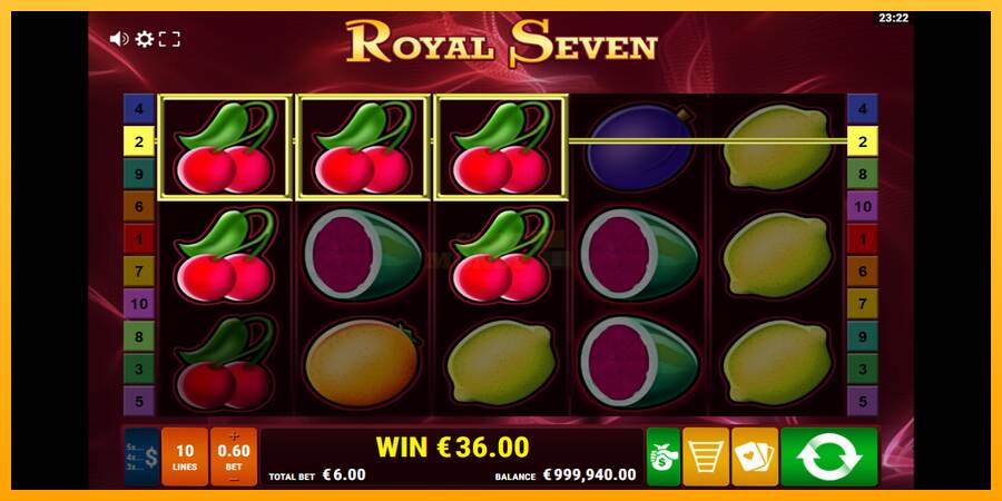 Royal Seven máquina de juego por dinero, imagen 3