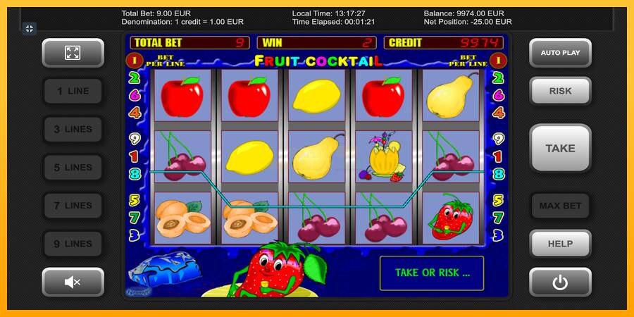 Fruit Cocktail máquina de juego por dinero, imagen 2