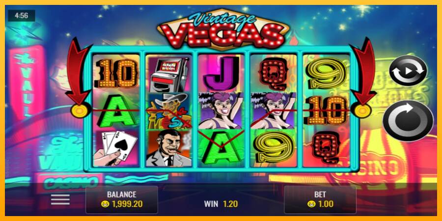 Vintage Vegas máquina de juego por dinero, imagen 2