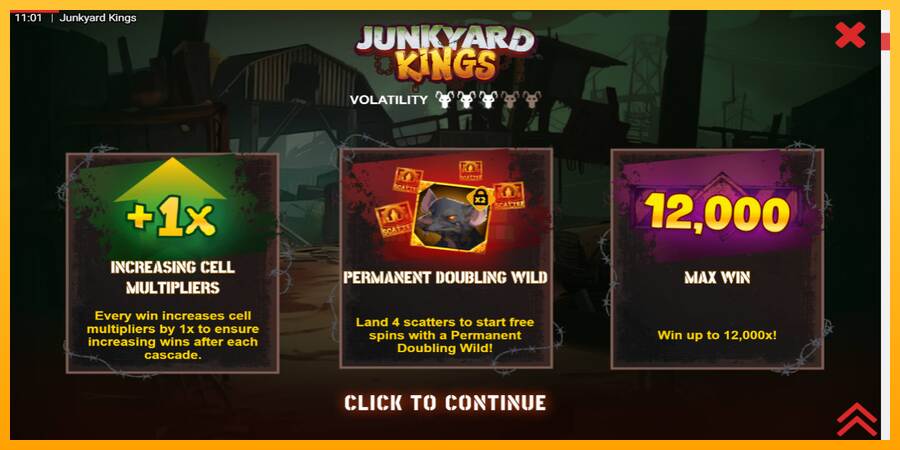 Junkyard Kings máquina de juego por dinero, imagen 1