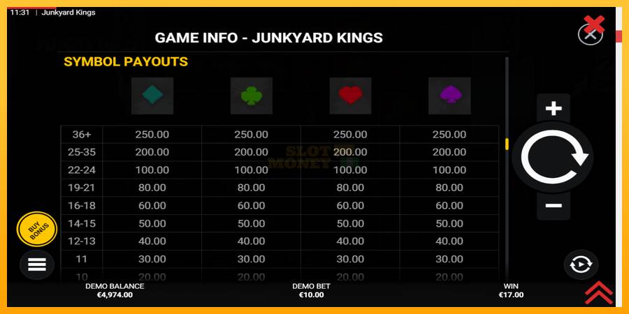 Junkyard Kings máquina de juego por dinero, imagen 5