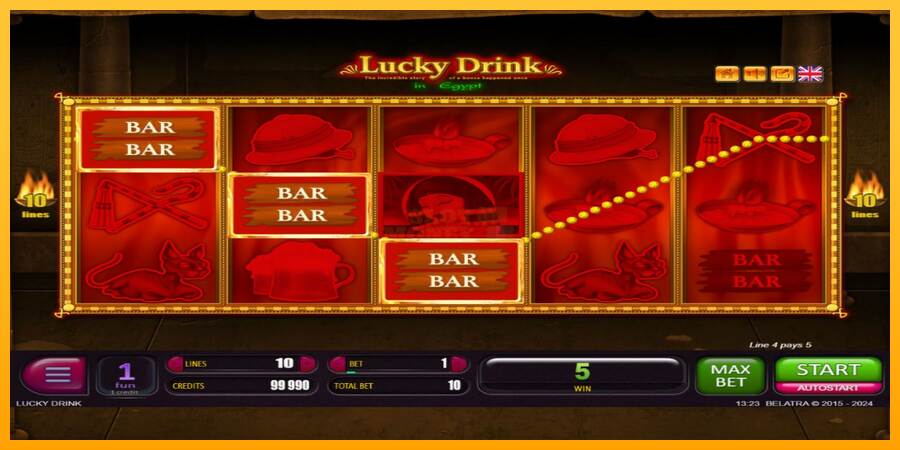 Lucky Drink In Egypt máquina de juego por dinero, imagen 2