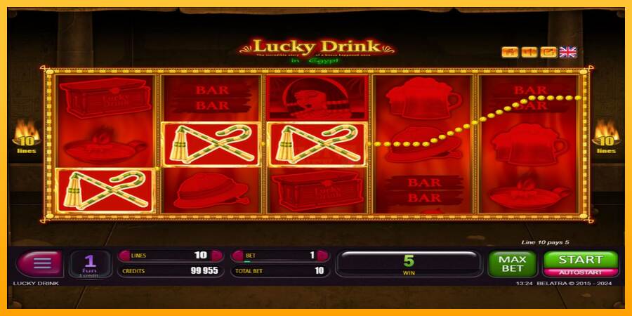 Lucky Drink In Egypt máquina de juego por dinero, imagen 3