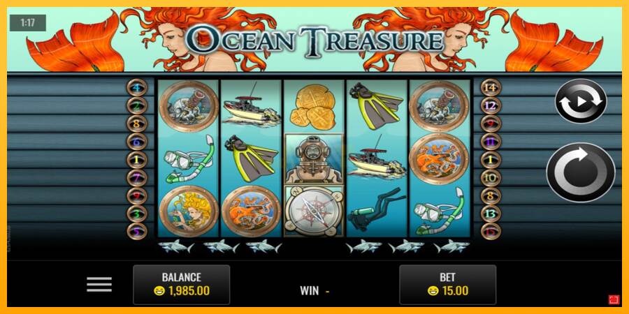 Ocean Treasure máquina de juego por dinero, imagen 1