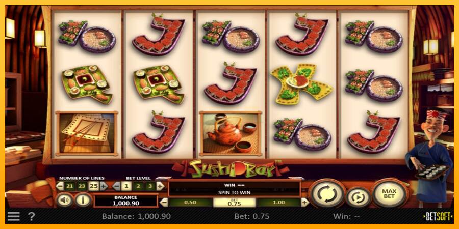 Sushi Bar máquina de juego por dinero, imagen 2