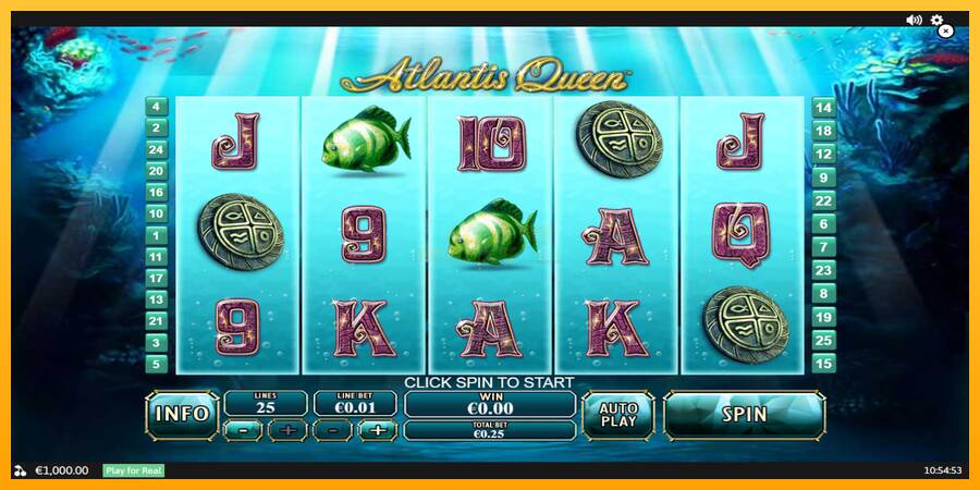 Atlantis Queen máquina de juego por dinero, imagen 1