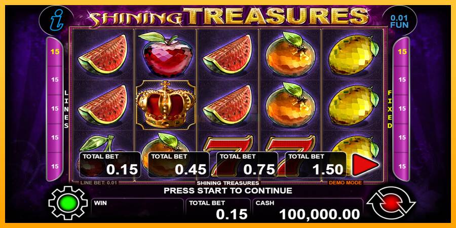 Shining Treasures máquina de juego por dinero, imagen 1