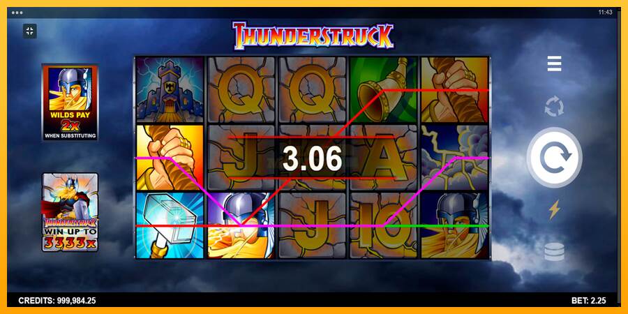 Thunderstruck máquina de juego por dinero, imagen 2