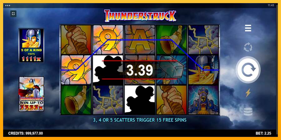 Thunderstruck máquina de juego por dinero, imagen 3