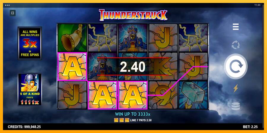 Thunderstruck máquina de juego por dinero, imagen 4