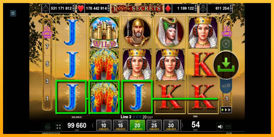 Royal Secrets máquina de juego por dinero, imagen 2