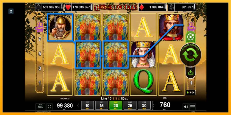 Royal Secrets máquina de juego por dinero, imagen 5