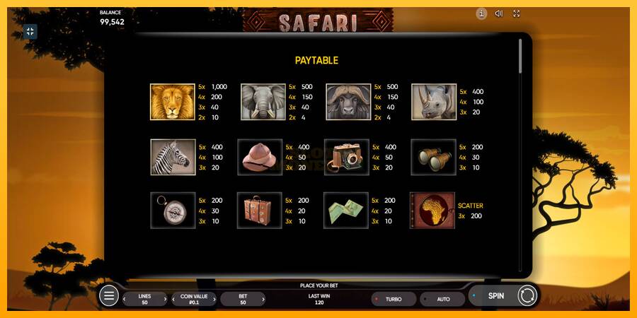 Safari máquina de juego por dinero, imagen 6