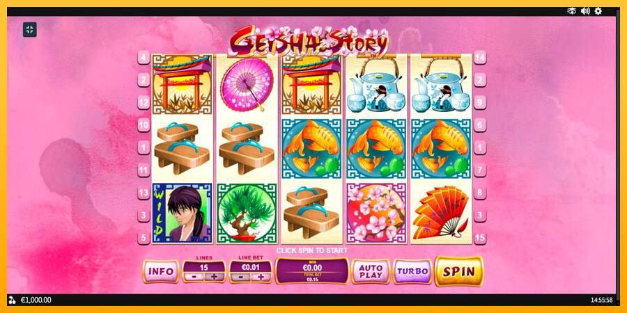 Geisha Story máquina de juego por dinero, imagen 1