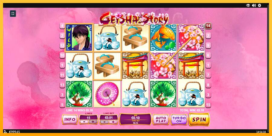 Geisha Story máquina de juego por dinero, imagen 2