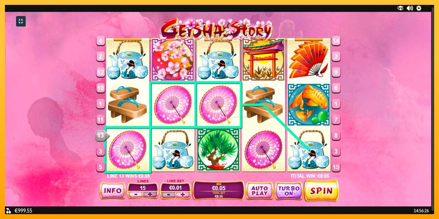 Geisha Story máquina de juego por dinero, imagen 3