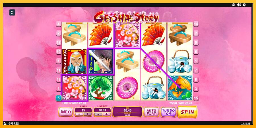 Geisha Story máquina de juego por dinero, imagen 4