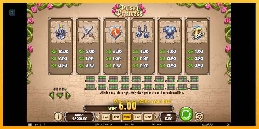 Prissy Princess máquina de juego por dinero, imagen 6