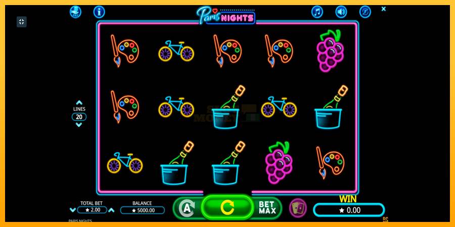 Paris Nights máquina de juego por dinero, imagen 1