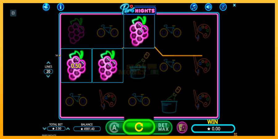 Paris Nights máquina de juego por dinero, imagen 4