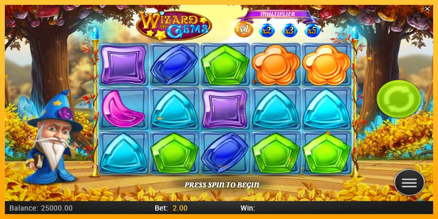 Wizard of Gems máquina de juego por dinero, imagen 1