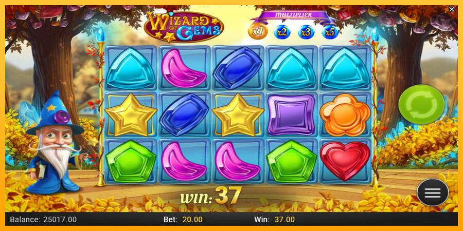 Wizard of Gems máquina de juego por dinero, imagen 3