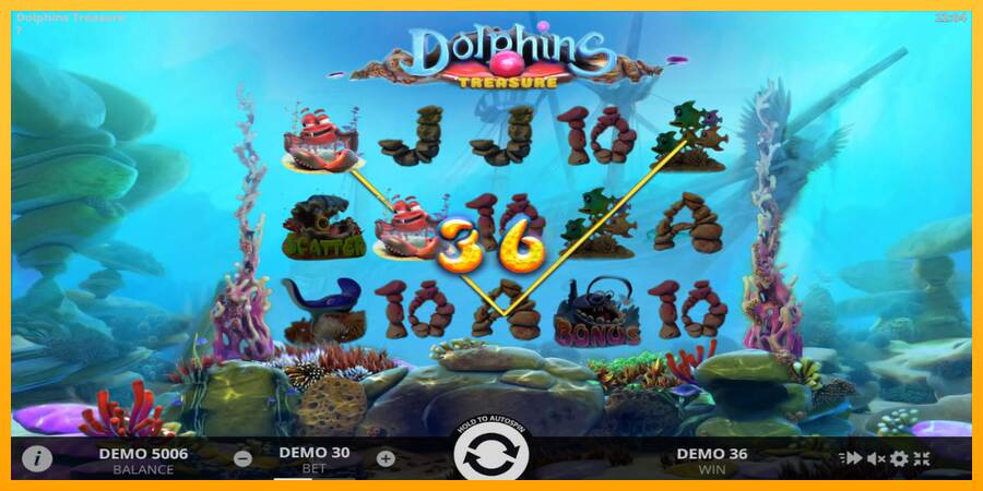 Dolphins Treasure máquina de juego por dinero, imagen 2