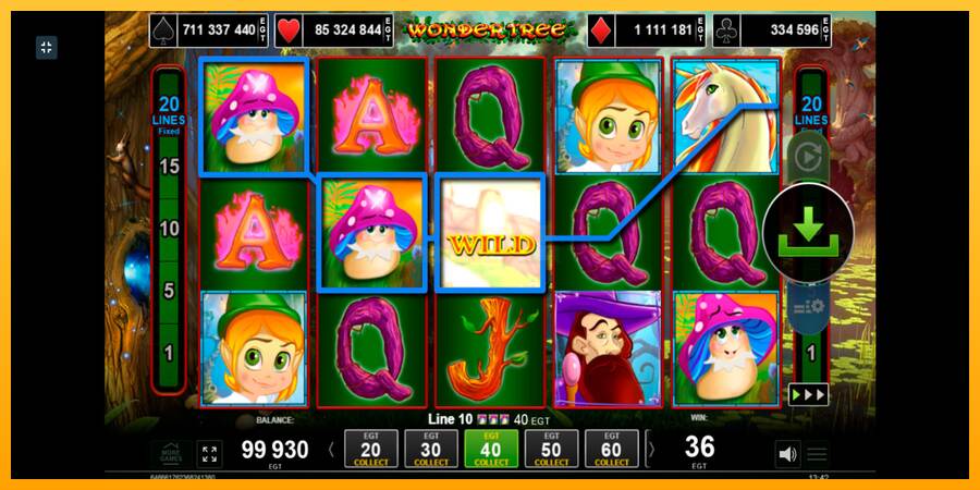 Wonder Tree máquina de juego por dinero, imagen 3