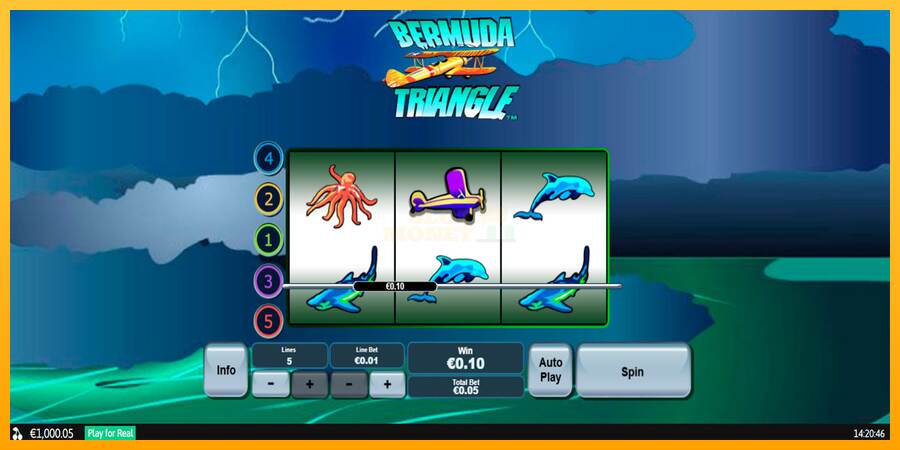 Bermuda Triangle máquina de juego por dinero, imagen 2