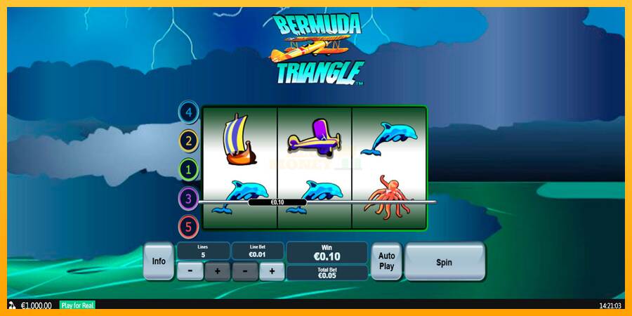 Bermuda Triangle máquina de juego por dinero, imagen 3