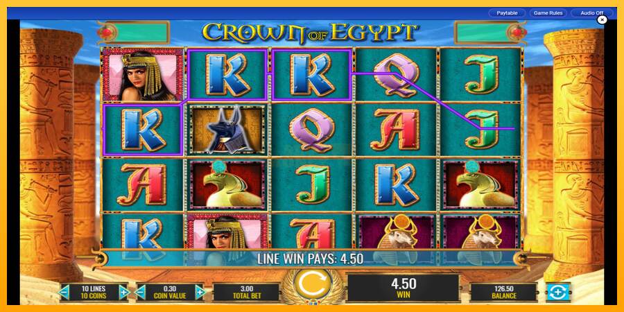 Crown of Egypt máquina de juego por dinero, imagen 2