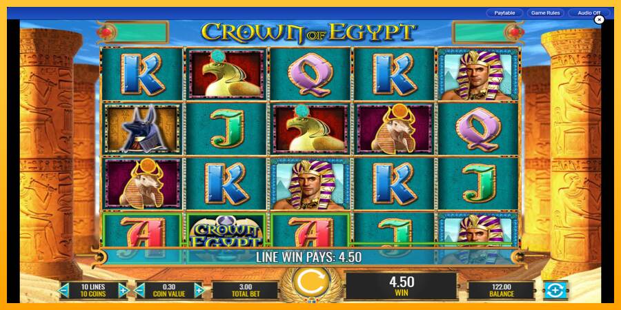 Crown of Egypt máquina de juego por dinero, imagen 3