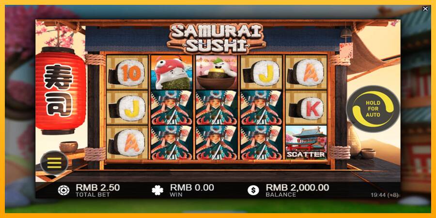 Samurai Sushi máquina de juego por dinero, imagen 2