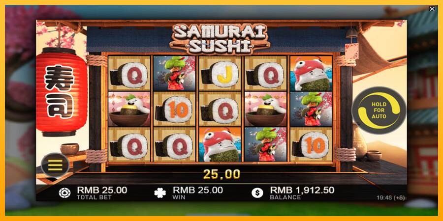 Samurai Sushi máquina de juego por dinero, imagen 4