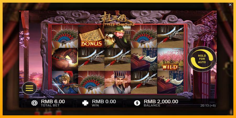 Three Kingdoms máquina de juego por dinero, imagen 2