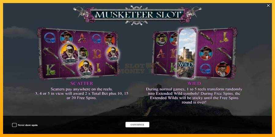 Musketeer Slot máquina de juego por dinero, imagen 1