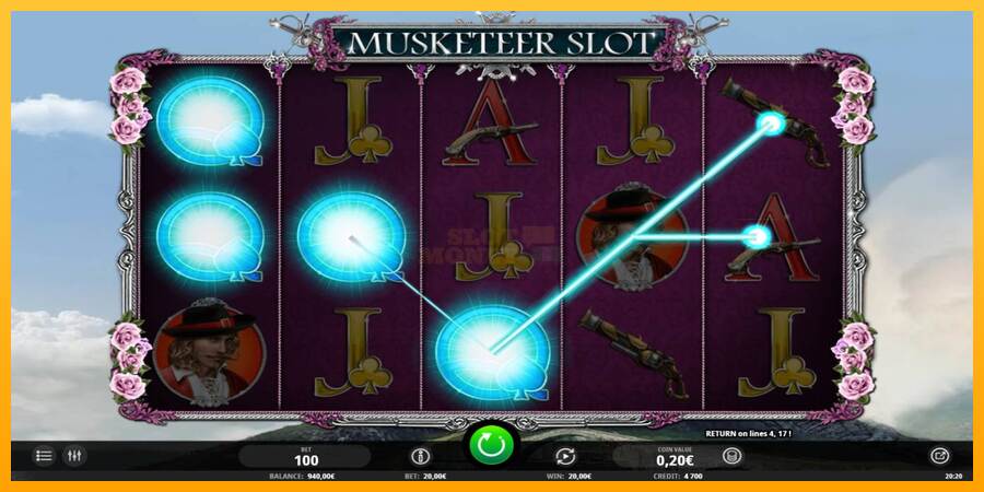 Musketeer Slot máquina de juego por dinero, imagen 3