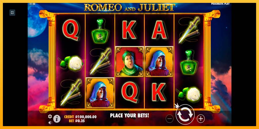 Romeo and Juliet máquina de juego por dinero, imagen 1