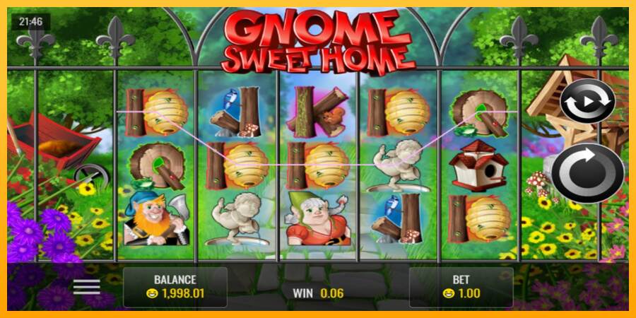 Gnome Sweet Home máquina de juego por dinero, imagen 2