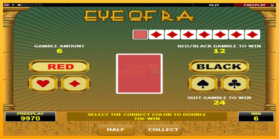 Eye of Ra máquina de juego por dinero, imagen 4