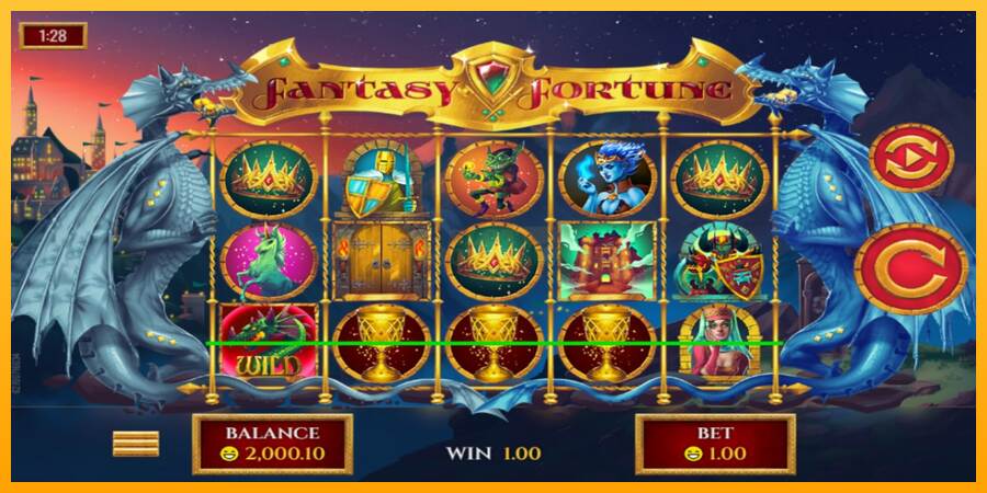 Fantasy Fortune máquina de juego por dinero, imagen 1