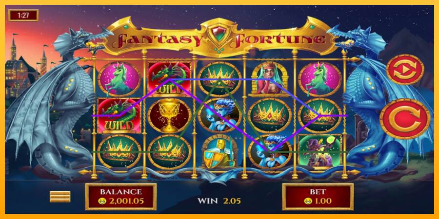 Fantasy Fortune máquina de juego por dinero, imagen 2